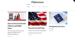 Desktop Screenshot of filipinalove.net